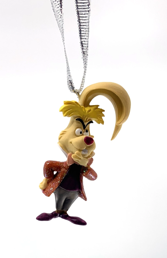 Disney ornament Mad Rabbit – het Witte Konijn uit Alice in Wonderland