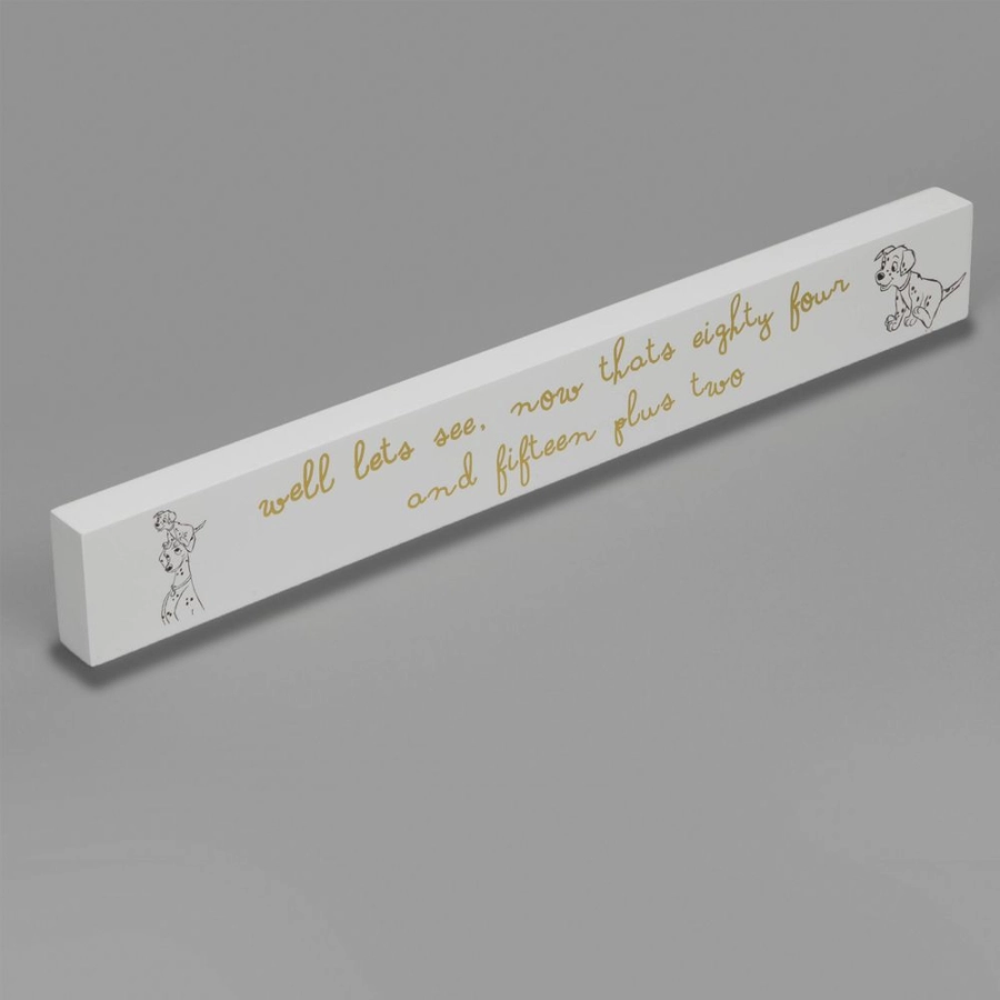 Disney bordje 101 Dalmatiërs – schattig decoratiebord vol puppyplezier