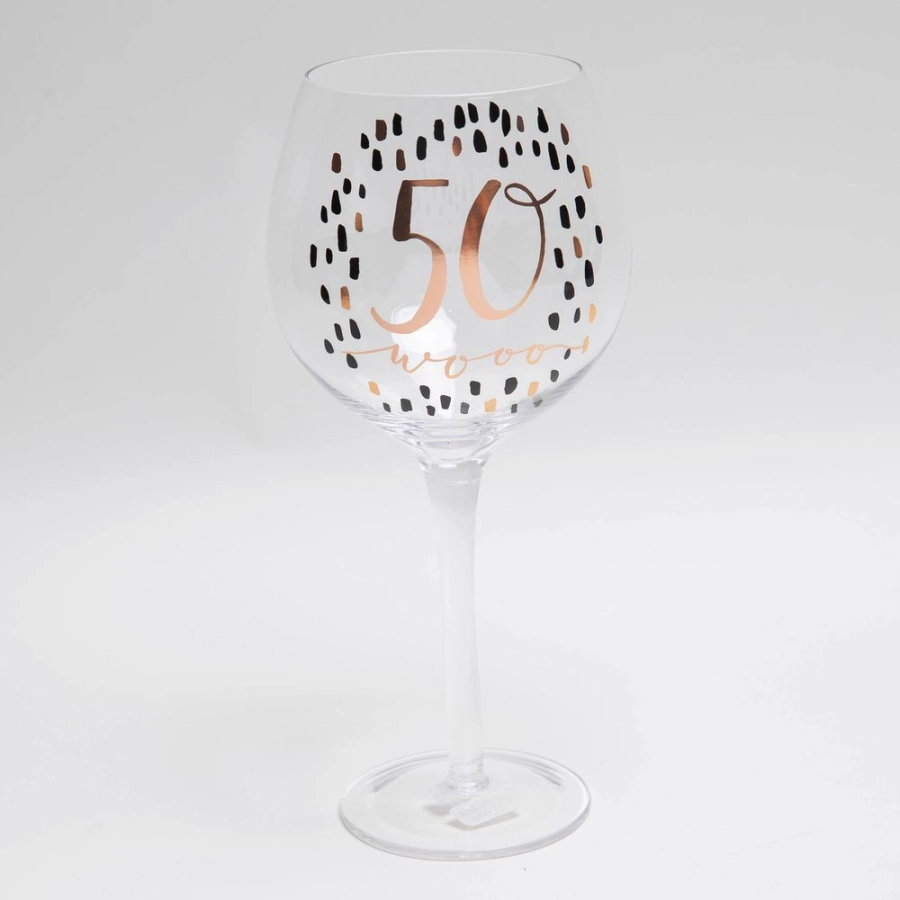 Gin glas 50e verjaardag