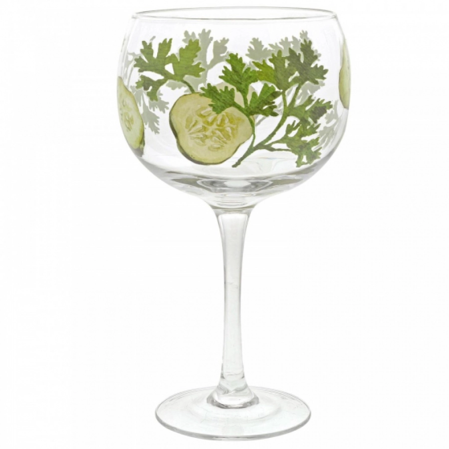 Cucumber Copa Glass
