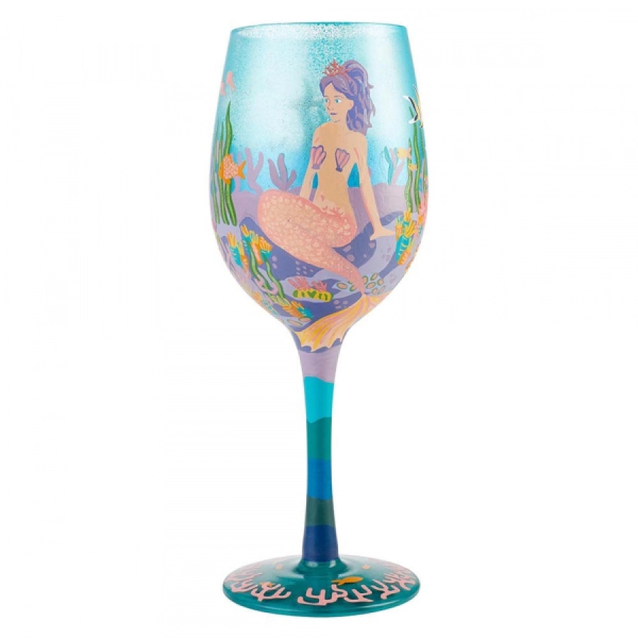 Miss Mermaid Wine Glass - Lolita