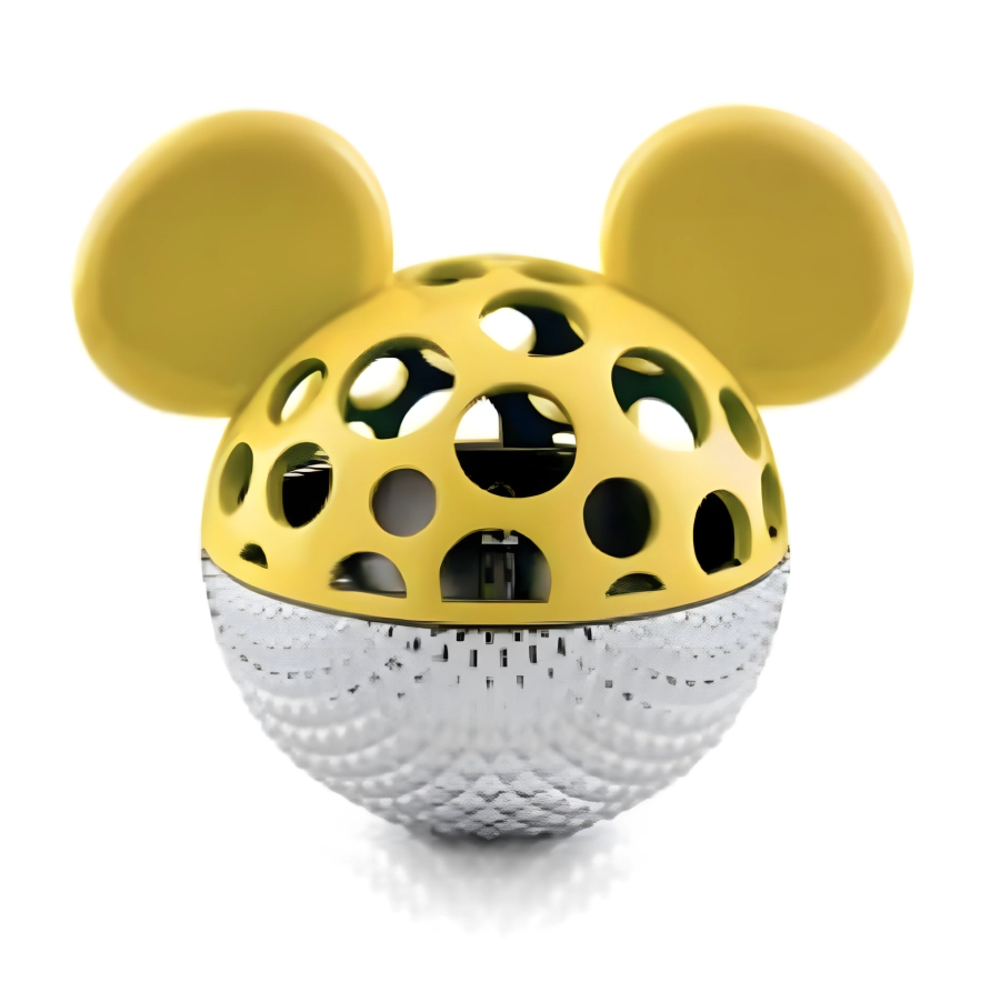 Nachtlamp Mickey geel