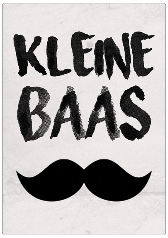 Spreukenbordje "Kleine Baas"