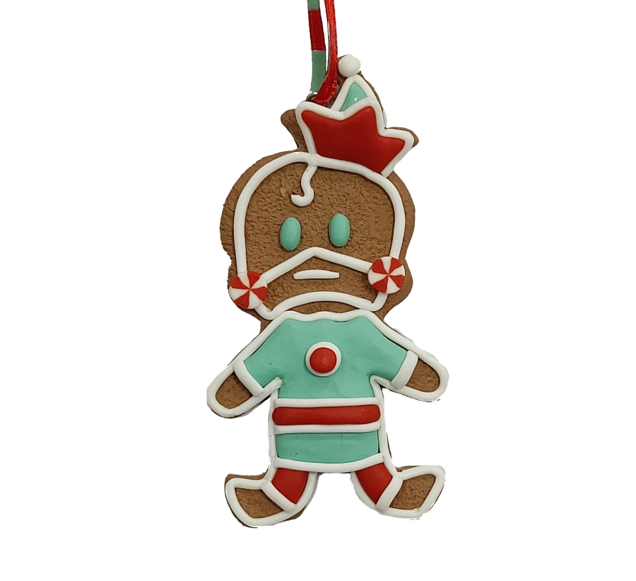 Disney Donald Duck peperkoek ornament – gingerbread kerstdecoratie