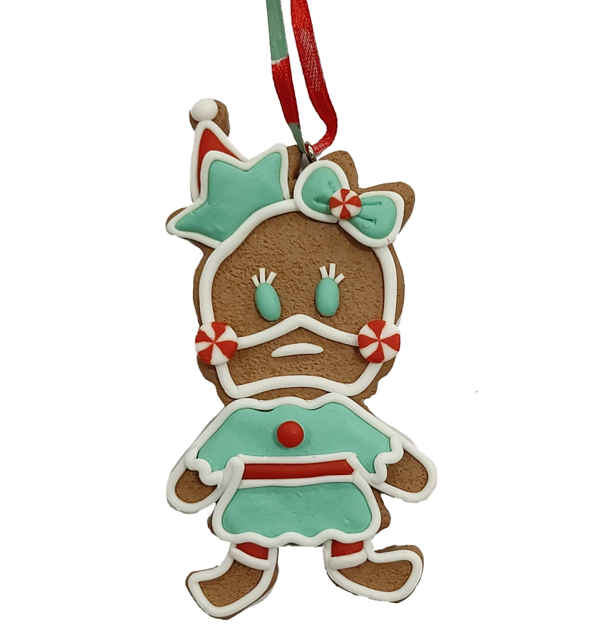 Disney Katrien Duck peperkoek ornament – gingerbread kerstdecoratie