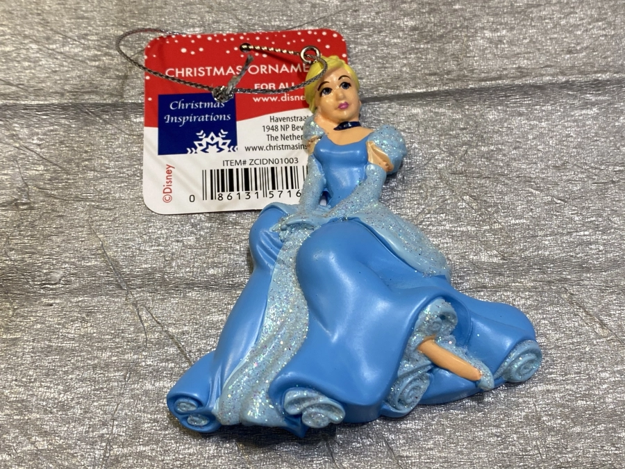 Disney Cinderella ornament – Assepoester kerstdecoratie