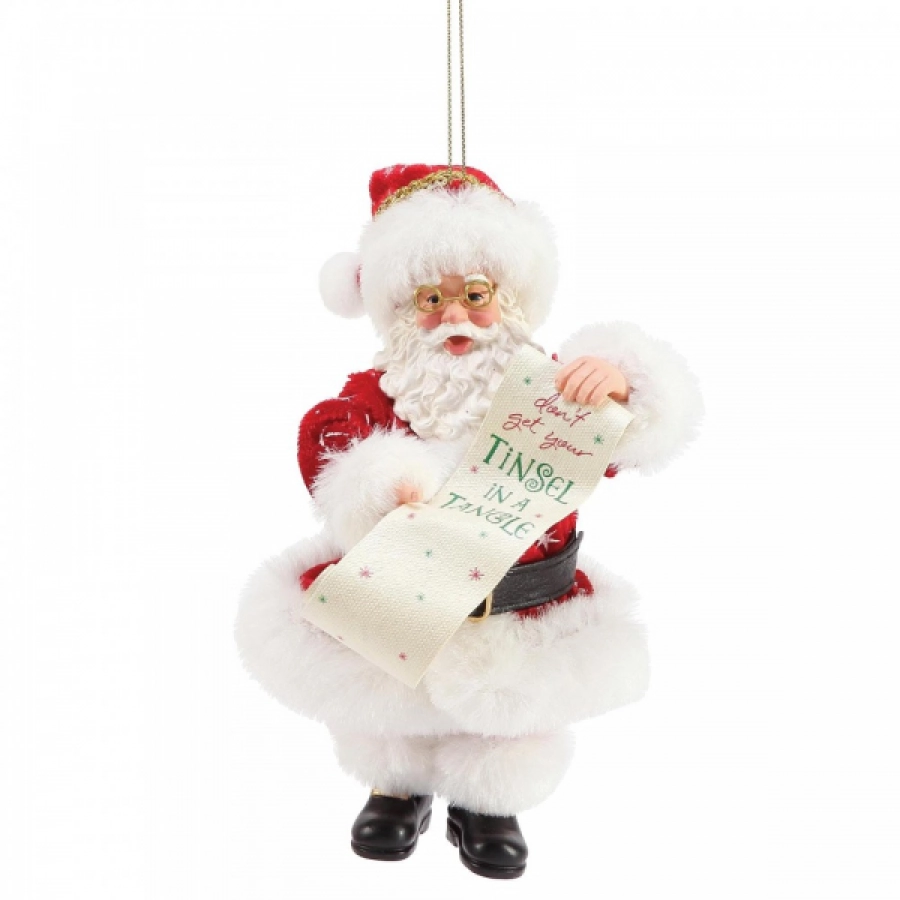 Tinsel in a Tangle Ornament