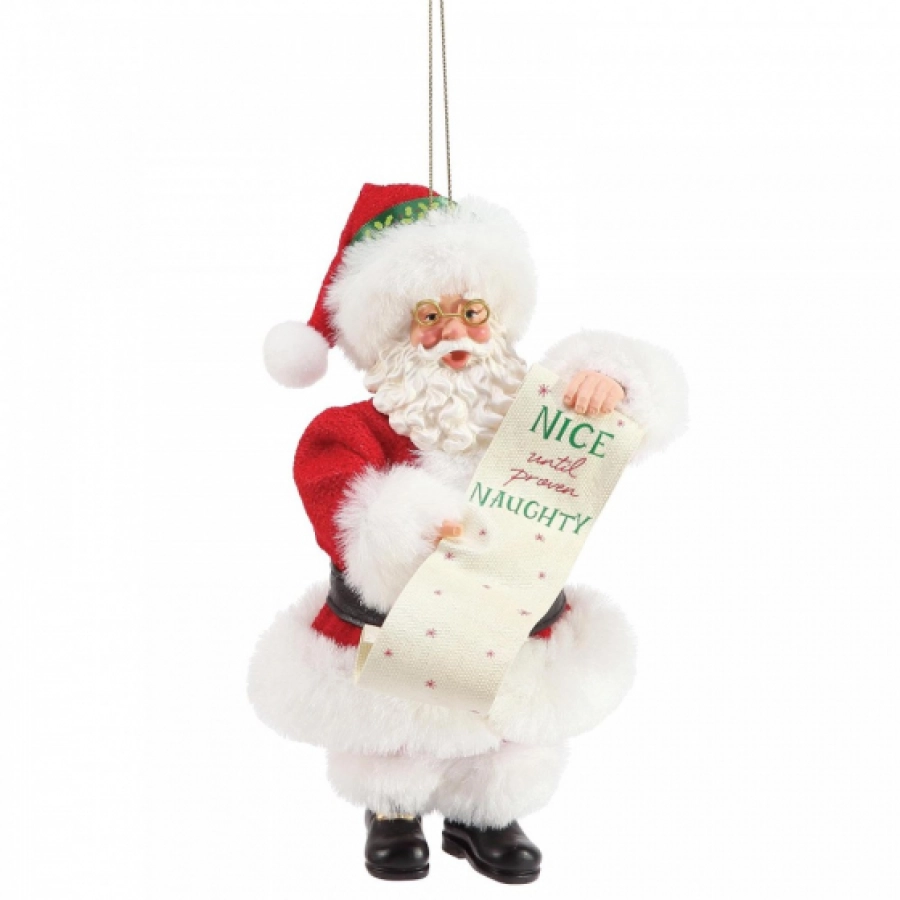 Naughty and Nice Ornament