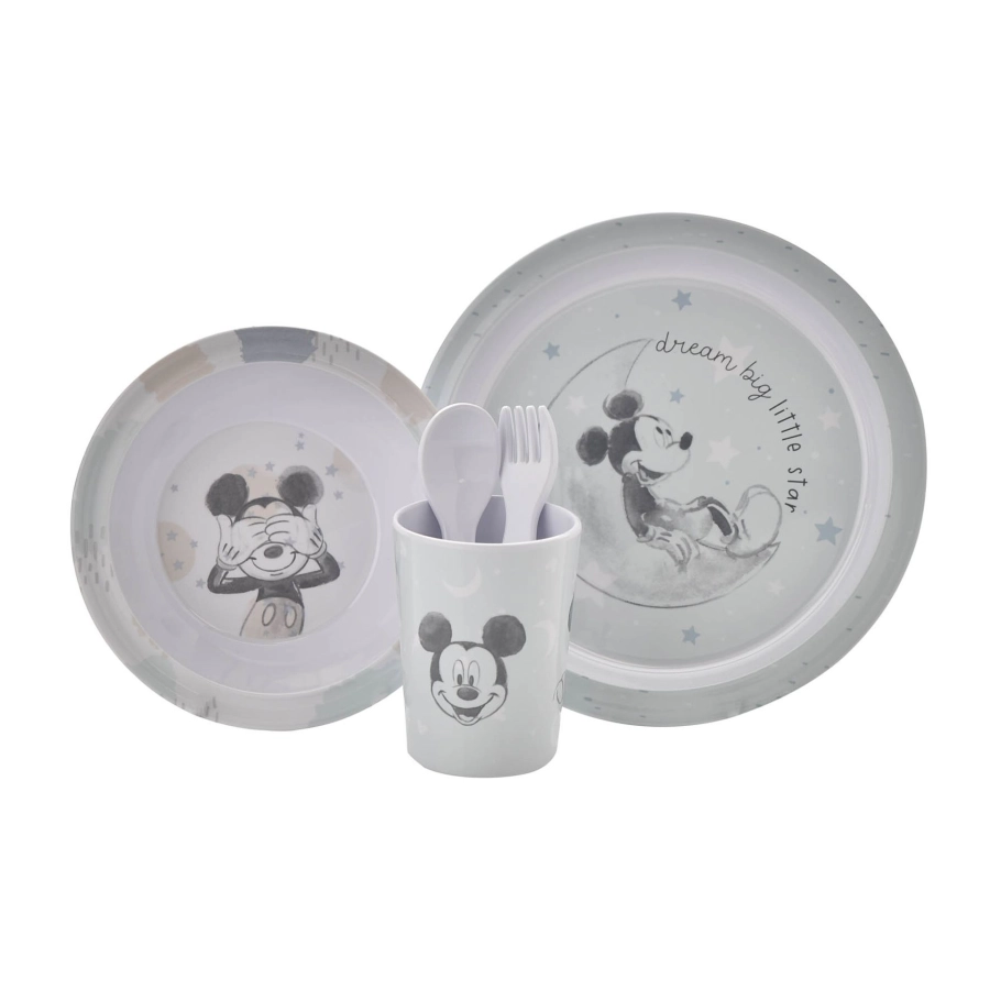 Disney Mickey 5-delige eetset – vrolijk kinderservies voor kleine eters