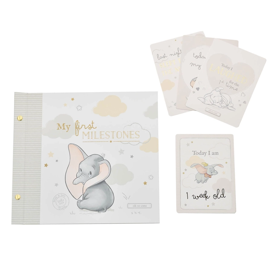 Disney Dumbo fotoalbum en mijlpalen set – Magical Beginnings
