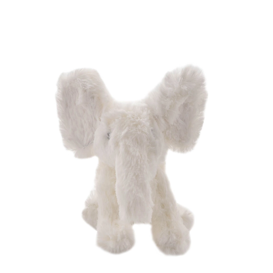 Olifant knuffel wit 13cm