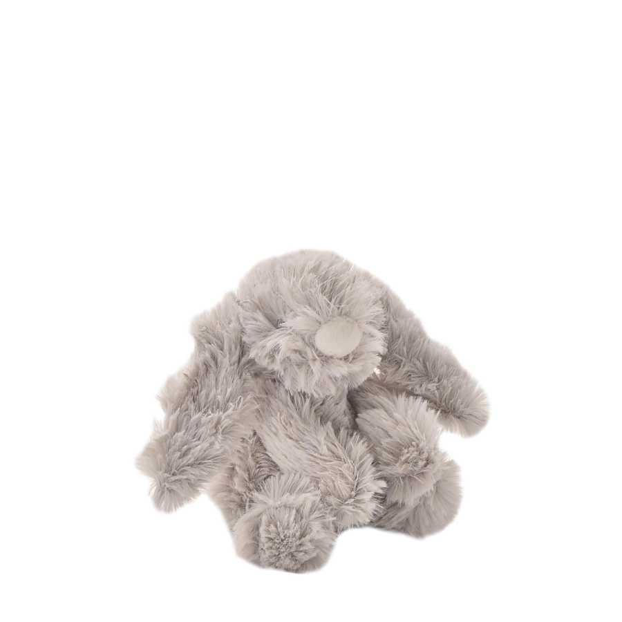 Konijn knuffel grijs 13cm