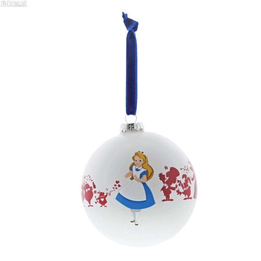 Disney Alice in Wonderland Kerstbal – We’re All Mad Here