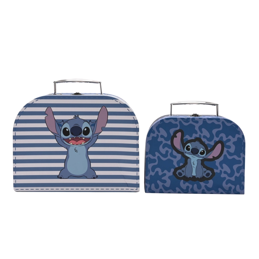 Disney set van 2 koffertjes Stitch
