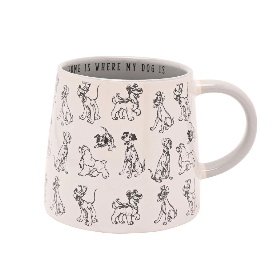 Hondenmok “Home is where my dog is” – Keramische mok voor hondenliefhebbers