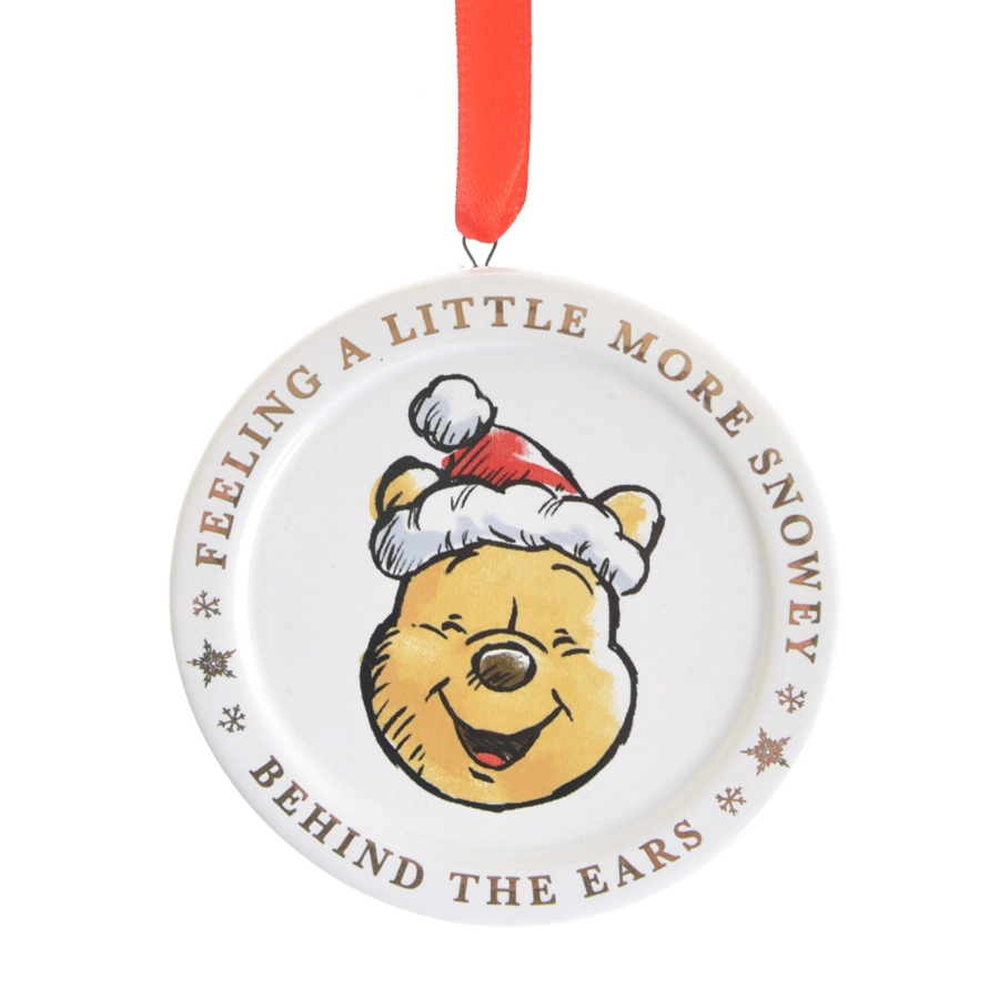 Winnie the Pooh kerstdecoratie – keramische hanger