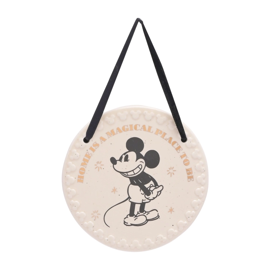 Keramische plaque “Home Is a Magical Place to Be” – Mickey Mouse