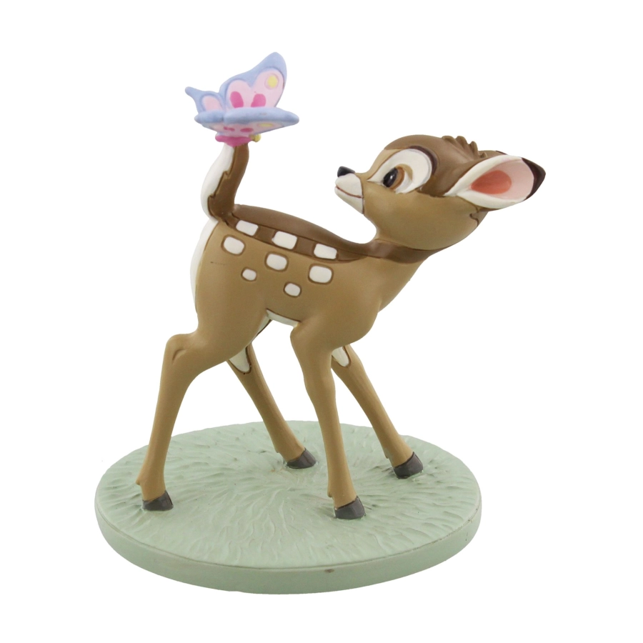 Disney Bambi beeldje met vlinder – decoratief figurine
