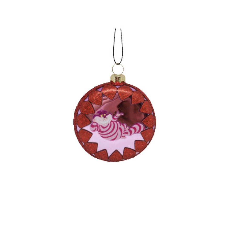 Disney Cheshire Cat glazen kerstbal – Alice in Wonderland ornament