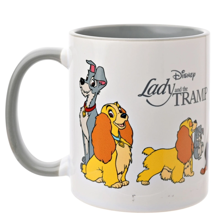 Lady & the Tramp keramische mok – romantisch Disney design