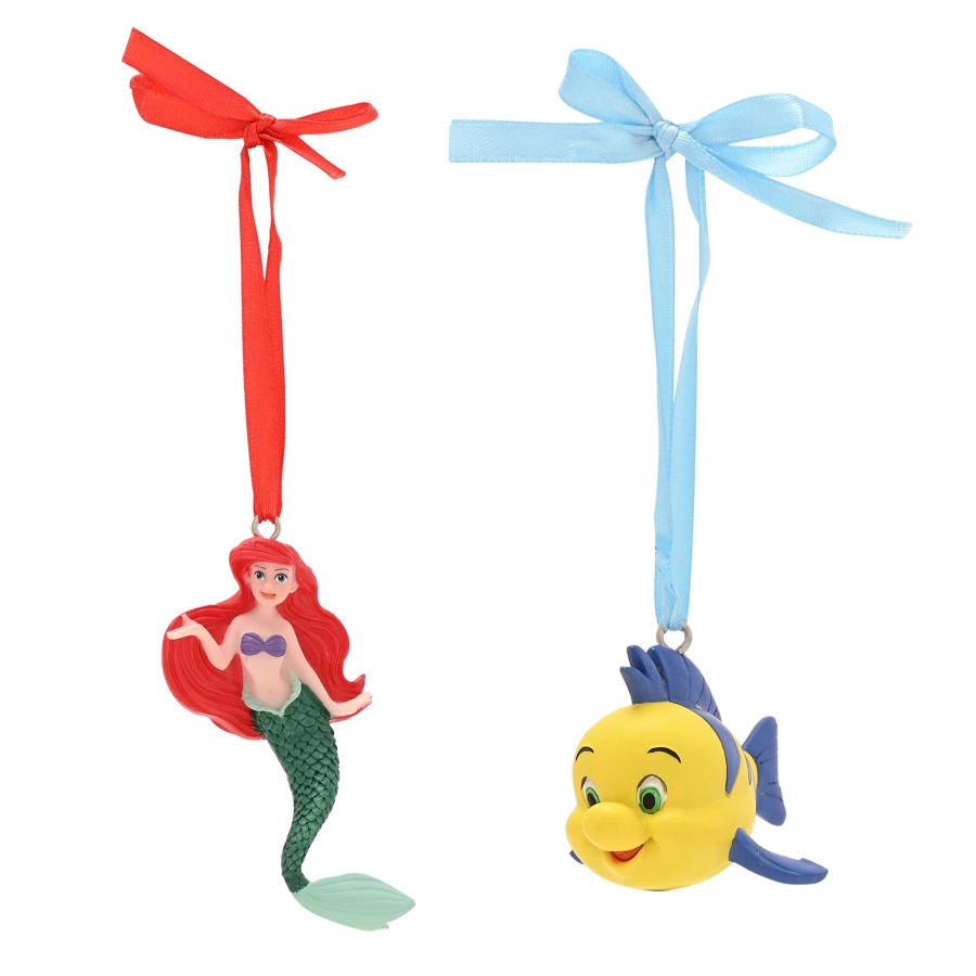 Set van 2 hangdecoraties – Ariel & Flounder