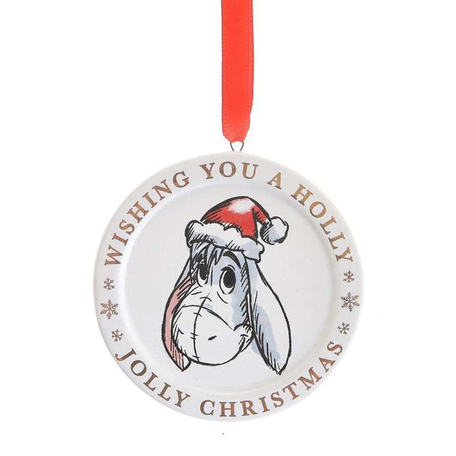 Keramische kerstdecoratie Eeyore – 20,5×9,5 cm
