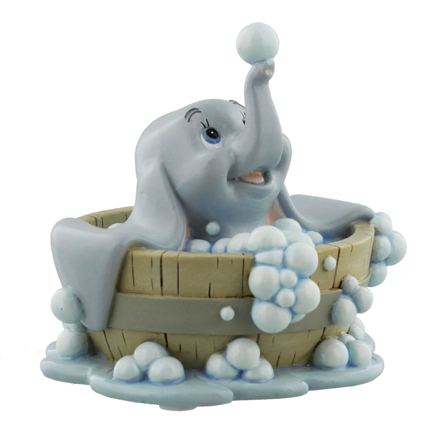 Dumbo in bad beeldje 10 cm – Baby Mine collectie