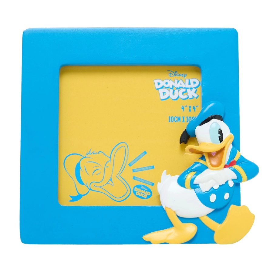 Donald Duck harsen fotolijst 10×10 cm