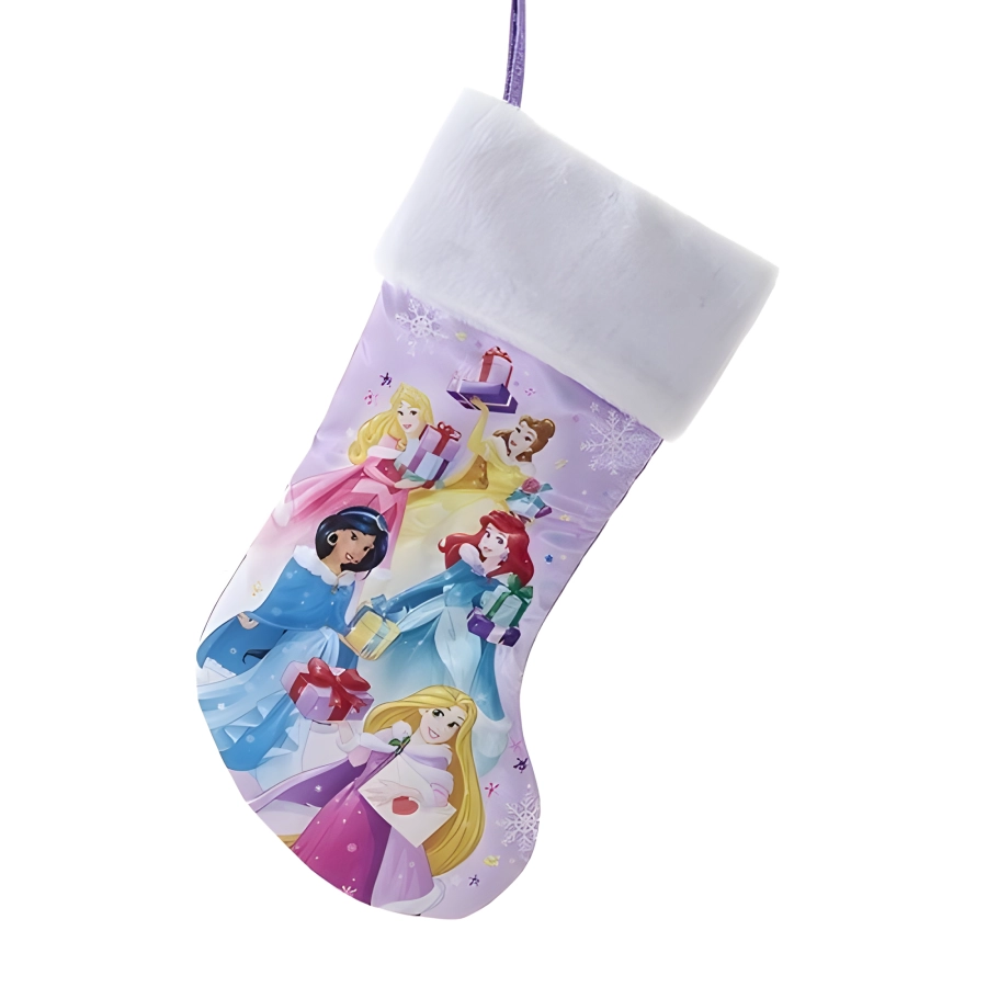 Kerstsok Prinsessen roze