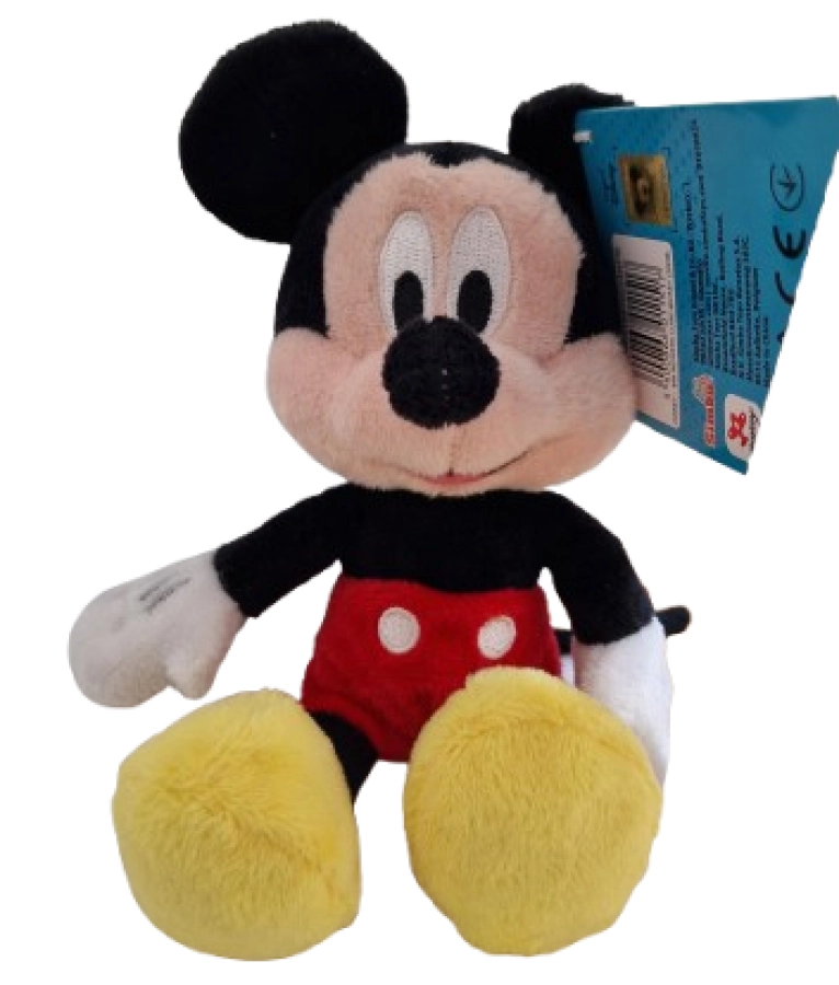 Knuffel ca. 20 cm Mickey Mouse – Disney pluche