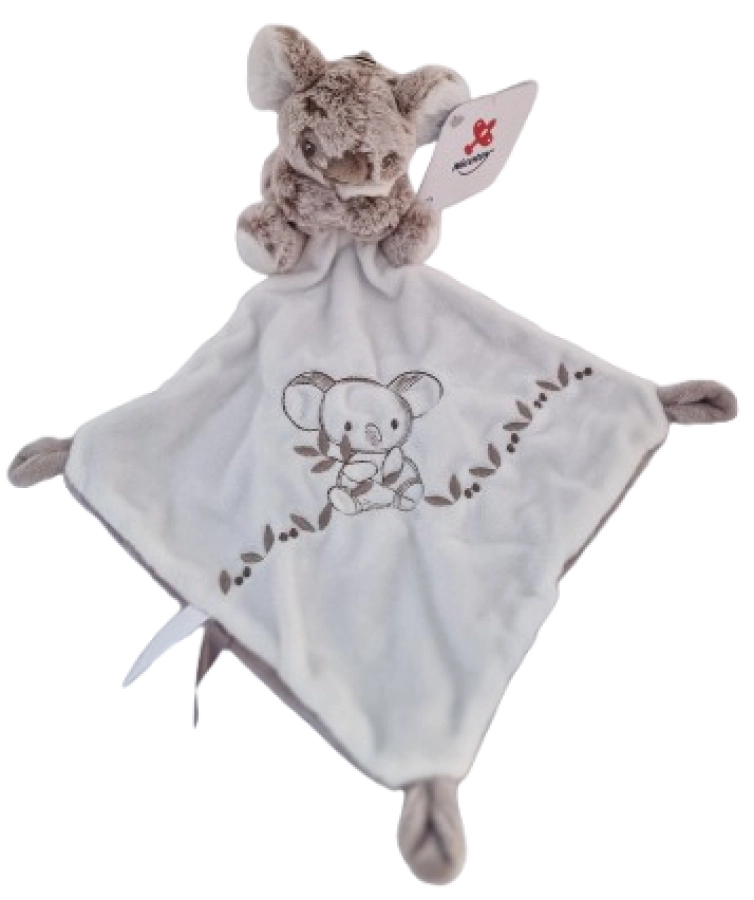 Noa de Koala doudou knuffeldoekje – zacht babydoekje 33 cm