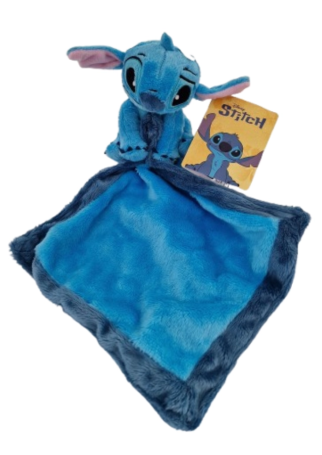 Disney Baby Stitch doudou knuffeldoekje – zacht babydoekje 37 cm