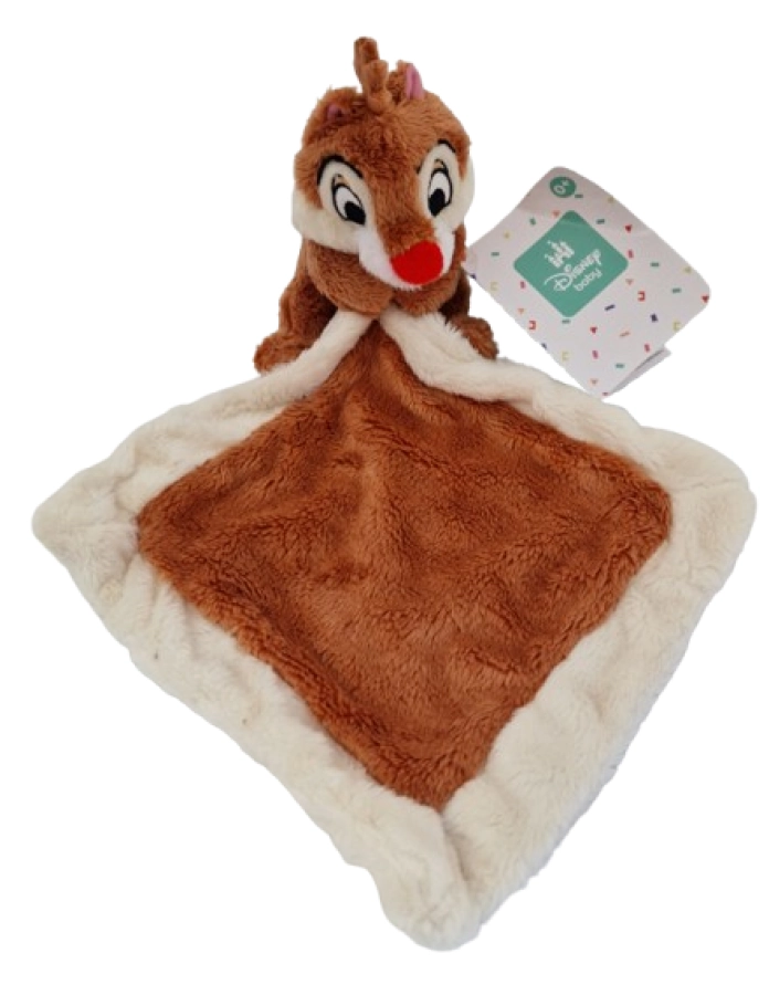 Disney Baby Dale (Babbel) doudou knuffeldoekje – zacht babydoekje 37 cm
