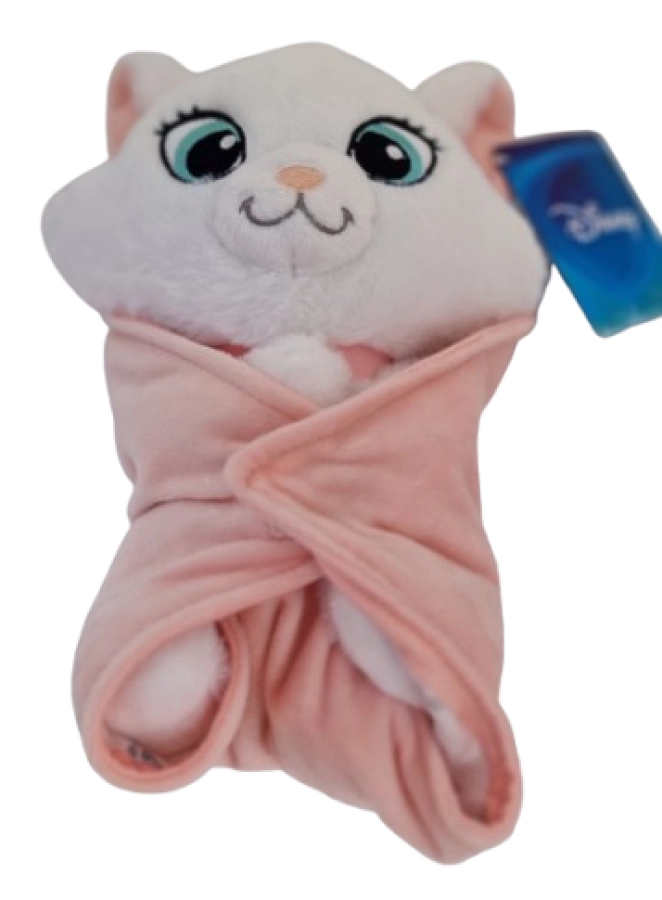 Disney Baby Marie doudou knuffeldoekje – zacht babydoekje 25 cm