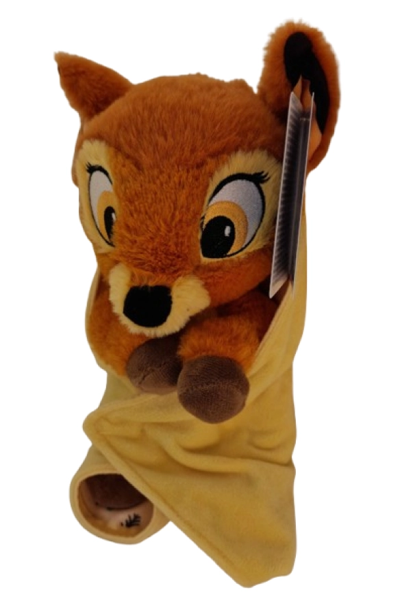 Disney Baby Bambi doudou knuffeldoekje – zacht babydoekje 25 cm