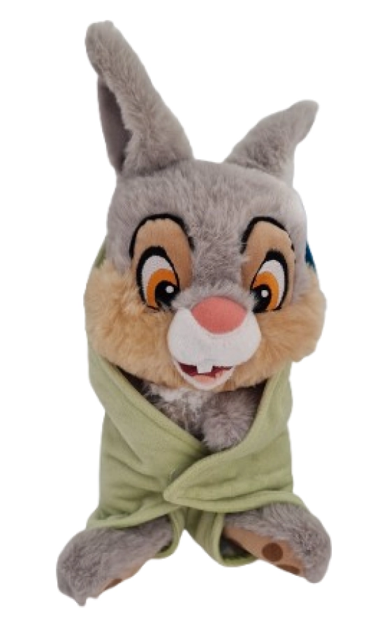 Disney Baby Stampertje (Thumper) doudou knuffeldoekje – zacht babydoekje 25 cm
