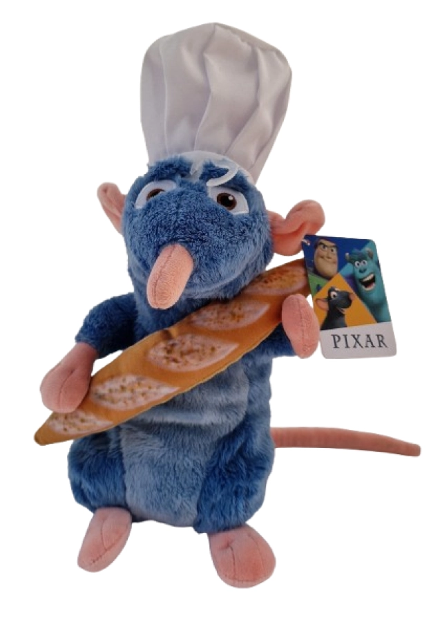 Disney Baby Remy knuffel – zachte babyknuffel met koksmuts 25 cm