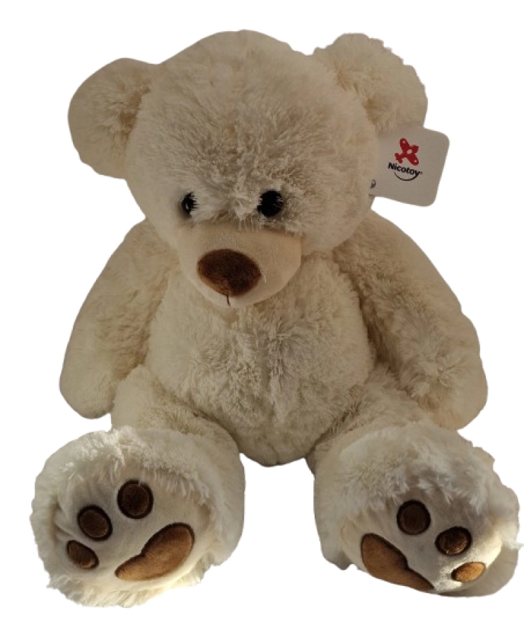 Witte beer knuffel – grote zachte pluche 66 cm vanaf 0 jaar