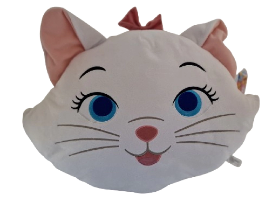 Disney Marie kussen – zacht pluche decoratiekussen