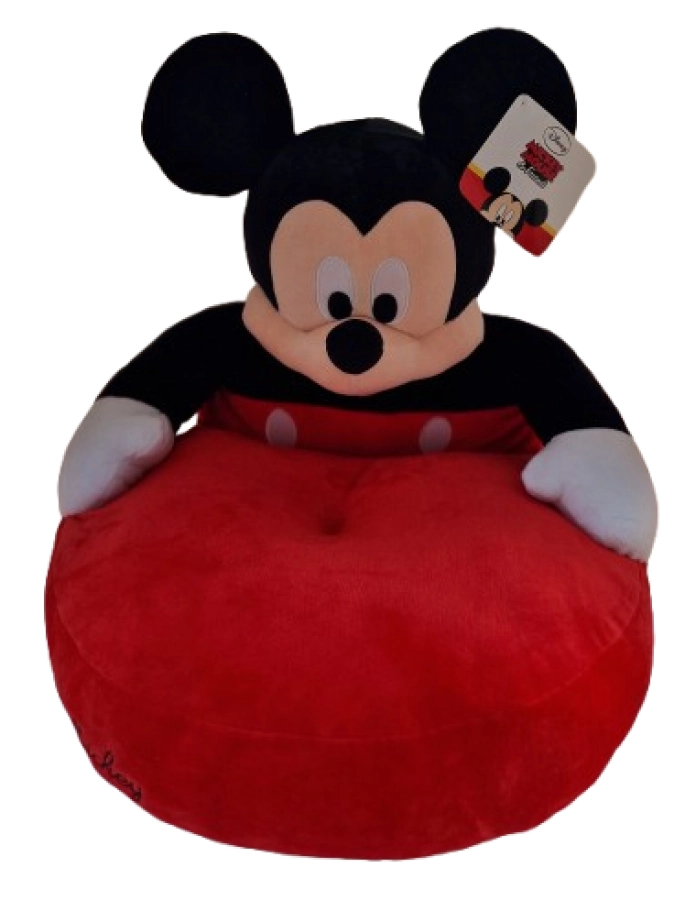 Disney Mickey pluche zetel – zachte kinderstoel 53 × 50 cm