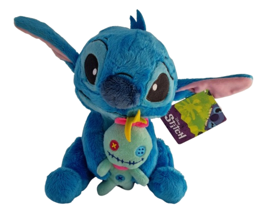 Disney Stitch met Scrump knuffel – zachte pluche 35 cm
