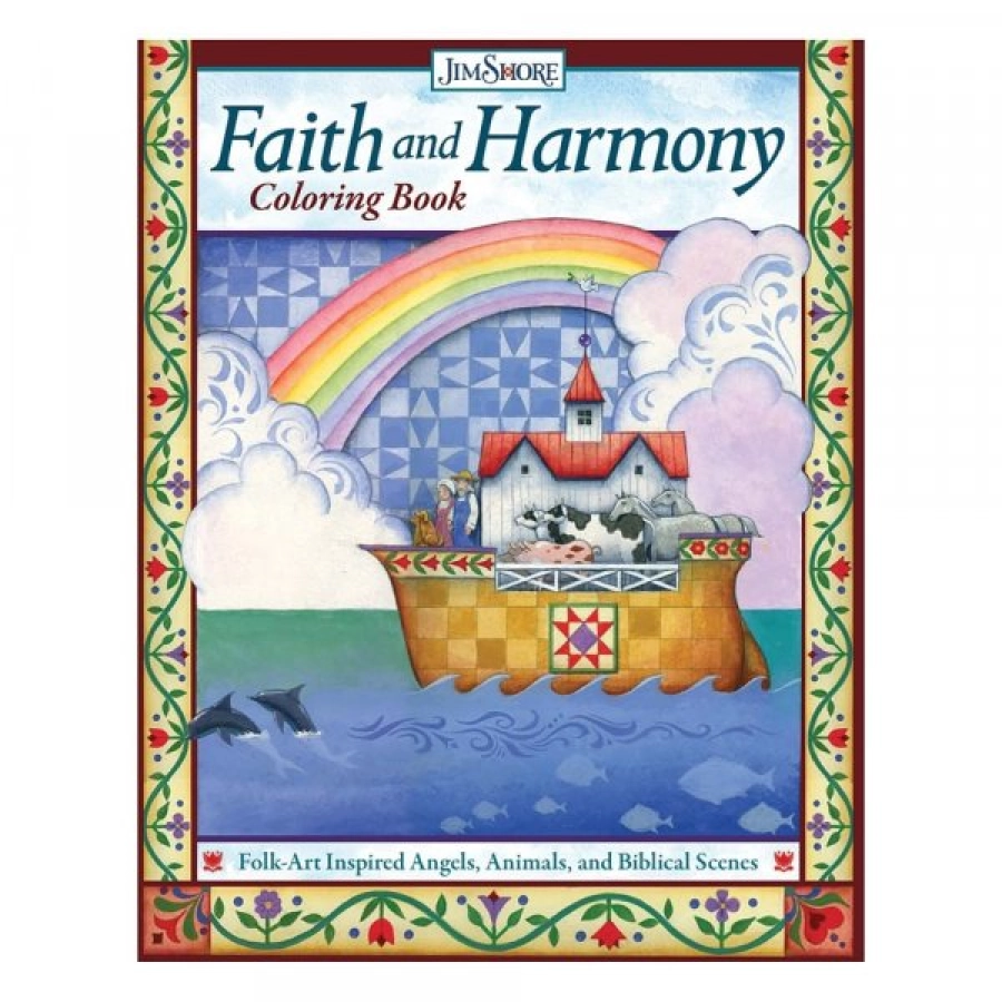 Faith and Harmony kleurboek - by Jim Shore