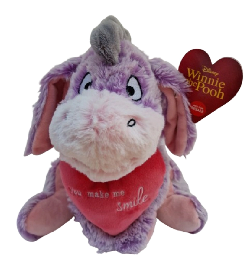 Disney Iejoor knuffel met hart – zachte pluche 30 cm