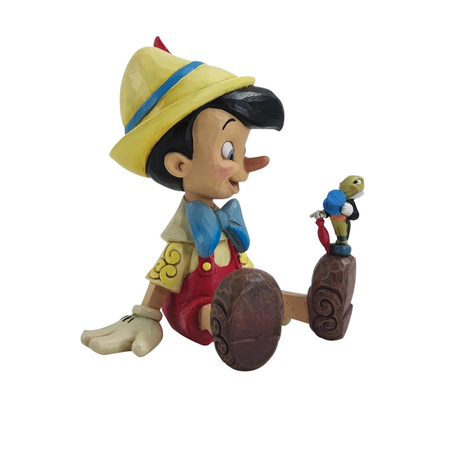 Pinokkio en Japies Krekel beeldje Disney