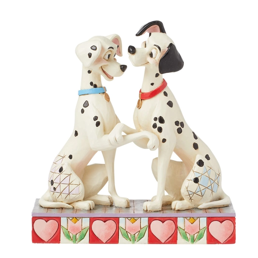 Pongo en Perdita beeldje Disney