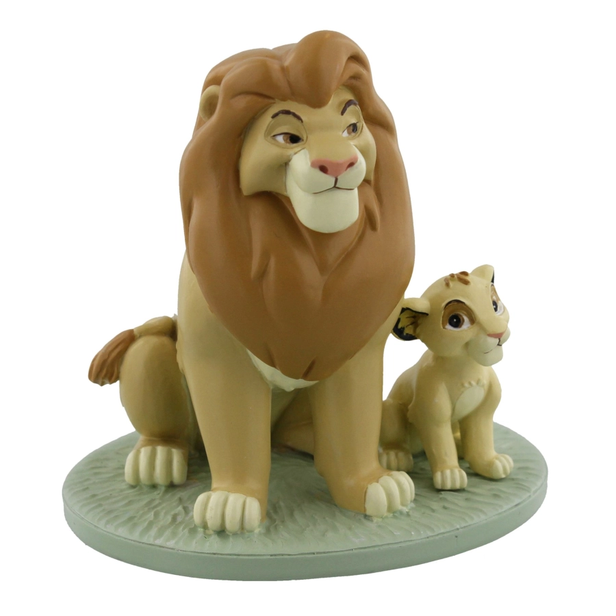 Beeldje Mufasa & Simba – The Lion King collectie