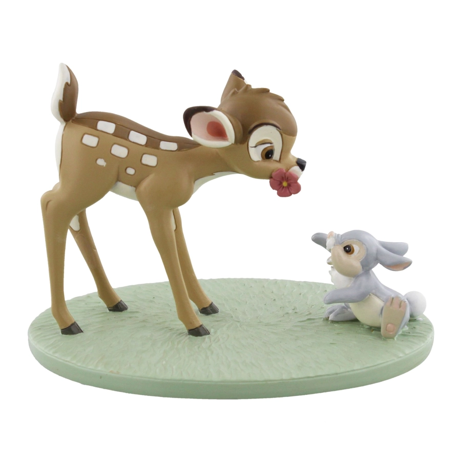 Beeldje Bambi & Stampertje (Thumper) – Disney Magical Moments