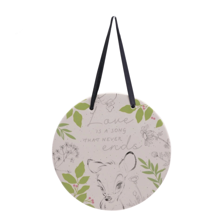 Bambi wandplaat – romantische Disney Forest Friends muurdecoratie