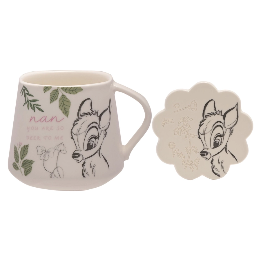 Bambi mok & onderzetter set – Disney Forest Friends cadeau set