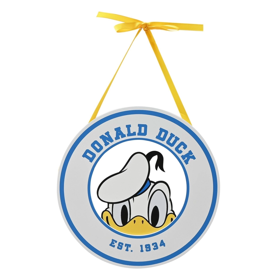 Donald Duck Wanddecoratie – Peeking Plaque | Kinderkamer Decoratie
